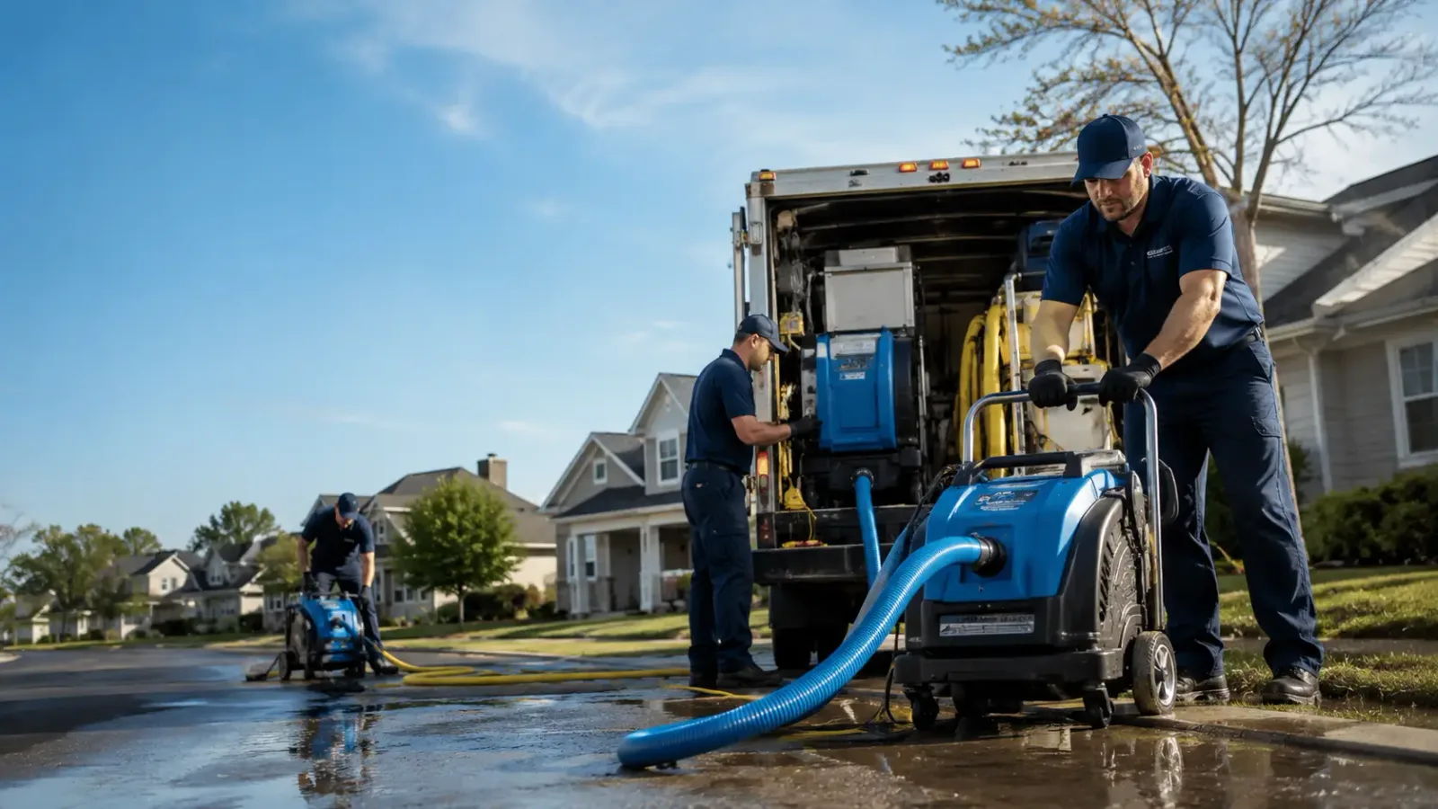 Flood Damage Cleanup in Mesilla, NM